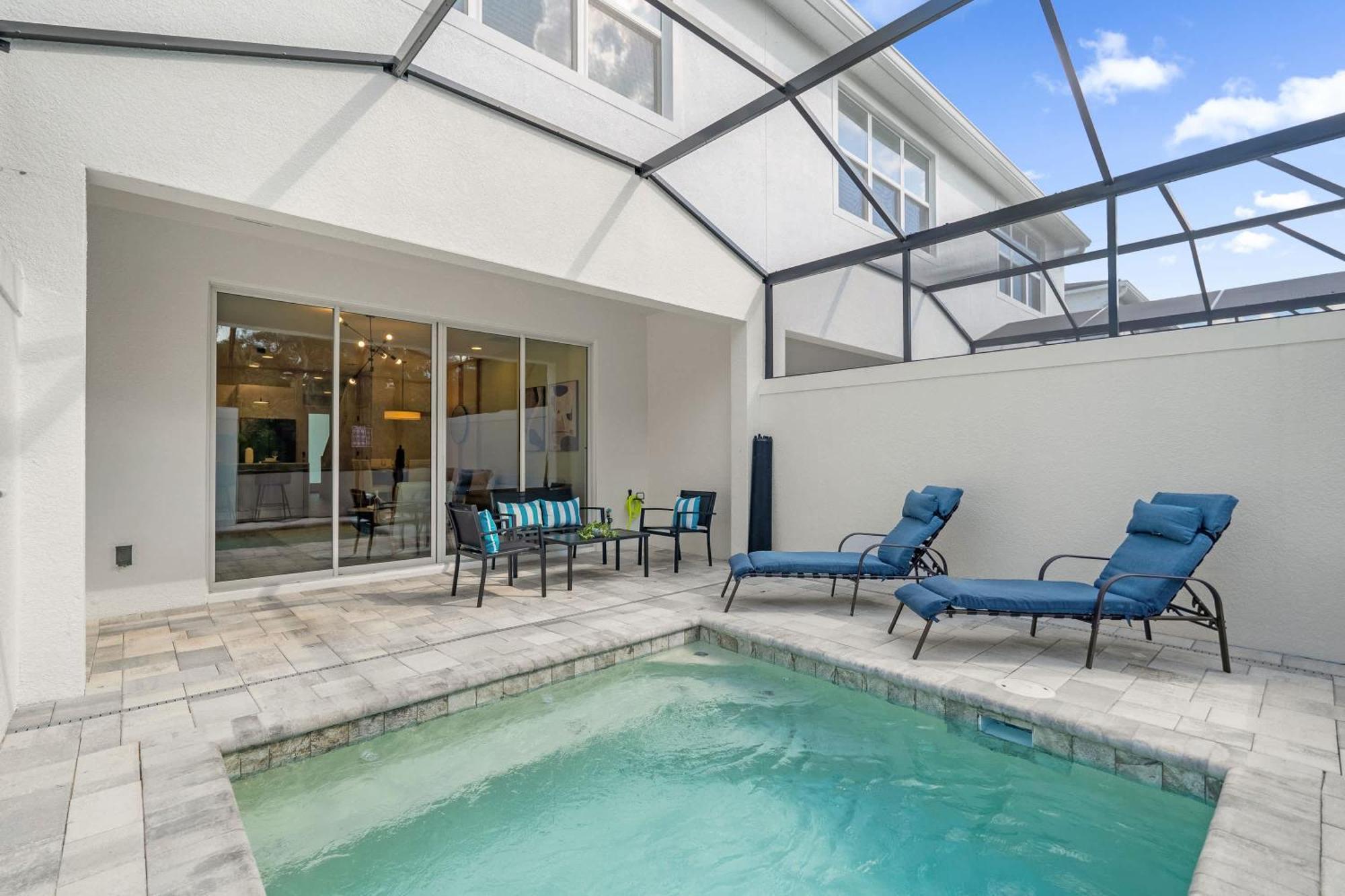 Upstay - Townhouse With Private Pool And Foosball Орландо Екстериор снимка